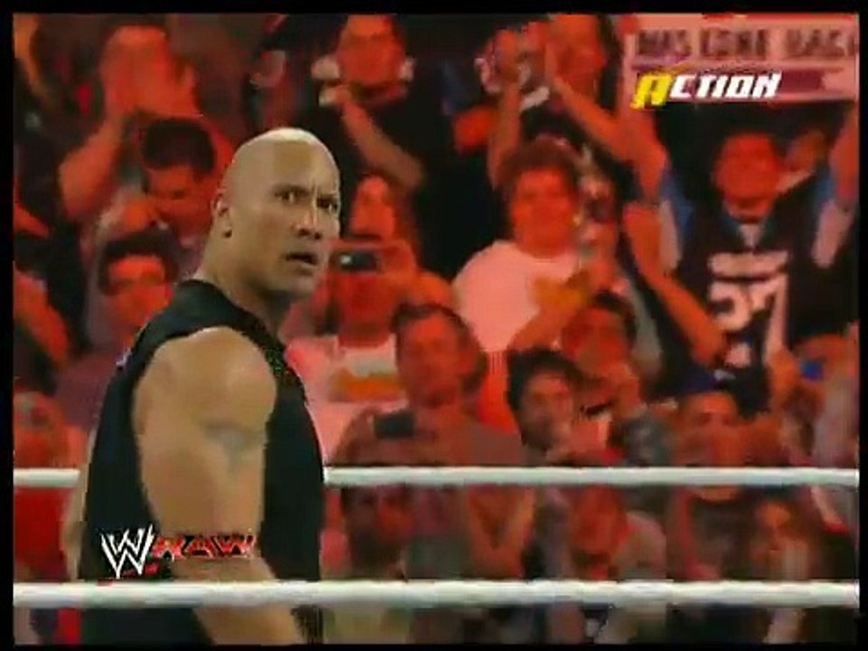 Rock Bottom Attitude Adjustment+People's Elbow+Spinebuster-5-Knuckle-Shuffle!!!-must watch!HD