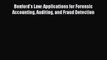 Read Benford's Law: Applications for Forensic Accounting Auditing and Fraud Detection Ebook