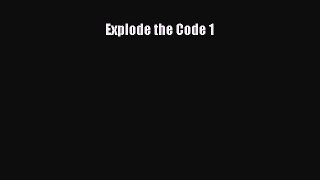 Read Explode the Code 1 Ebook Free