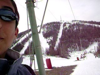 tit tour sur le tire-fesse de valberg