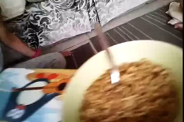 Maggi eating challenge