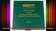 READ book  Marriage and Family National Licensing Examination Study Guide Full EBook