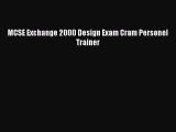 Read MCSE Exchange 2000 Design Exam Cram Personel Trainer Ebook Free