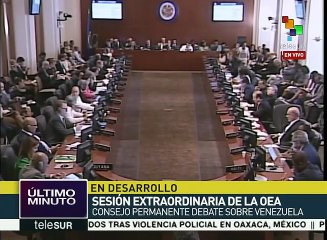Perú afirma en OEA que Venezuela debe buscar la reconciliación interna