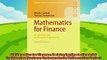 different   Mathematics for Finance An Introduction to Financial Engineering Springer Undergraduate