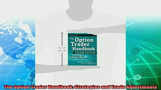 there is  The Option Trader Handbook Strategies and Trade Adjustments