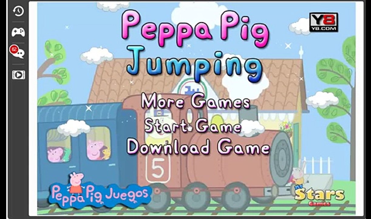 Peppa Pig - Jumping Pig - Full Cartoon Online Game For Kids 2015 English 2015