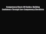 Read Book Competency Check-Off Guides: Building Confidence Through Core Competency Checklists