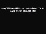 Read CompTIA Linux  / LPIC-1 Cert Guide: (Exams LX0-103 & LX0-104/101-400 & 102-400) Ebook
