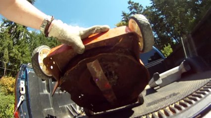 SunBeam Electric Mower Trash Picked / Returned.