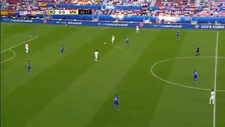 0-1 Alvaro Morata  SUPER  Croatia 0-1 Spain 21.06.2016 HD