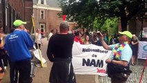 Boze Groningers protesteren tegen gaswinning - RTV Noord