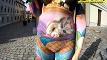 2. Apoldaer Bodypainting-Contest 18.06.2016 - 2. Platz Open Category Bodypainting