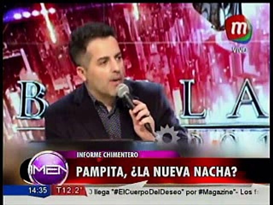 Pampita ¿la nueva Nacha?