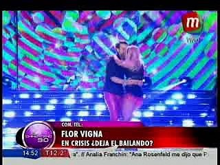 Flor Vigna en crisis ¿deja el Bailando?