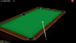 Virtual Pool 3. How NOT to lose in a race-to-25 10-ball tourney