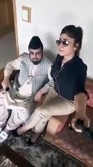 Qandeel Baloch With Mufti Abdul Qavi at His Hotel Room