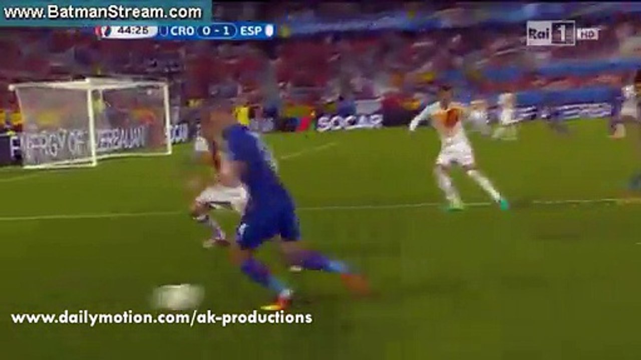 Nikola Kalinić Amazing Goal HD Croatia 1-1 Spain Euro 2016 – 21.06.2016