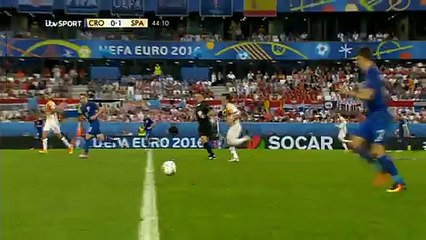 1-1 Nikola Kalinić Goal HD - Croatia 1-1 Spain 21.06.2016 HD