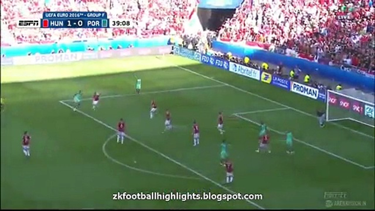 Luis Nani Goal HD - Hungary 1-1 Portugal - 22-06-2016