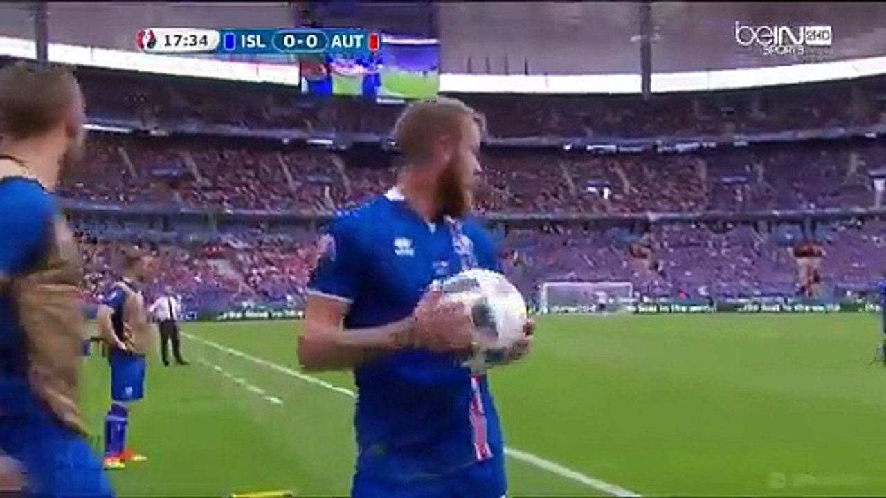 Half Time Goals - Iceland 1-1 Austria - 22-06-2016