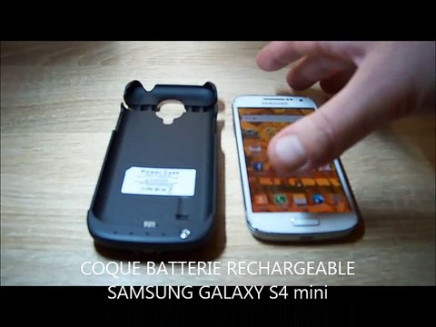 COQUE RECHARGEABLE S4 MINI