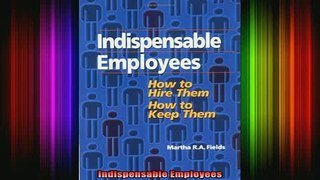 READ book  Indispensable Employees Full EBook