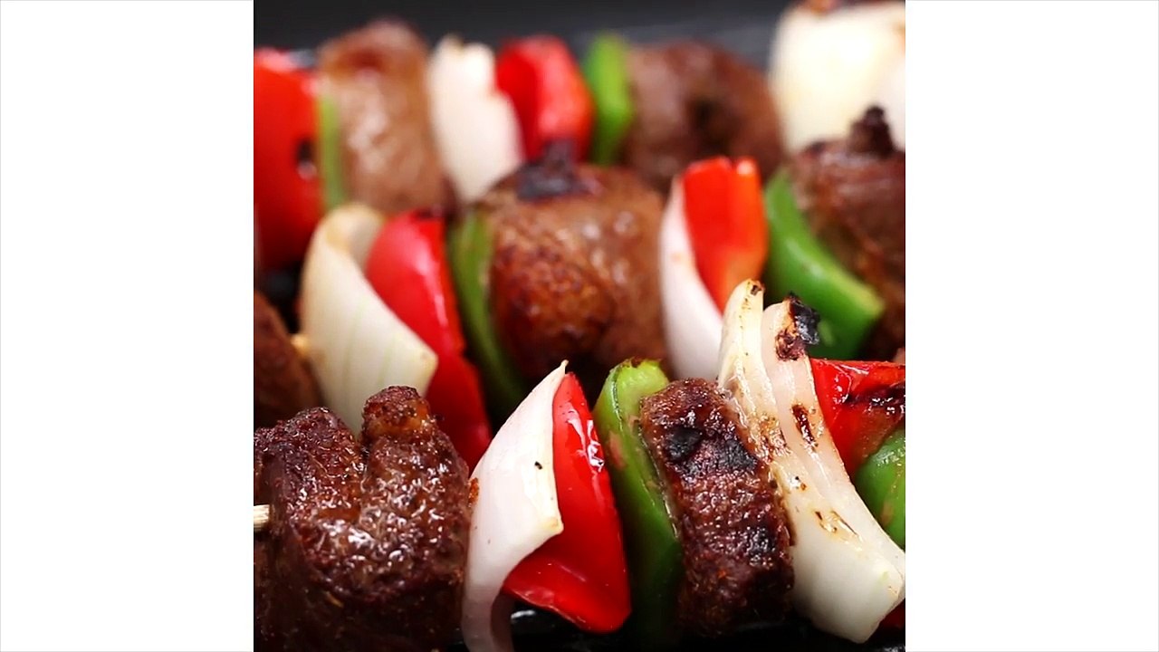 Как приготовитьСтейк Фахита для шампуров! Steak Fajita Skewers