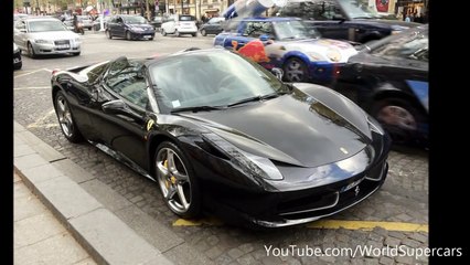 McLaren MP4 & Ferrari 458 Spider Sound
