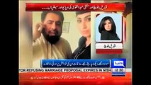 Qandeel Baloch with Mufti Abdul Qavi