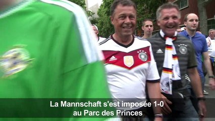 Euro-2016: les Allemands ravis, les Nord-Irlandais déçus