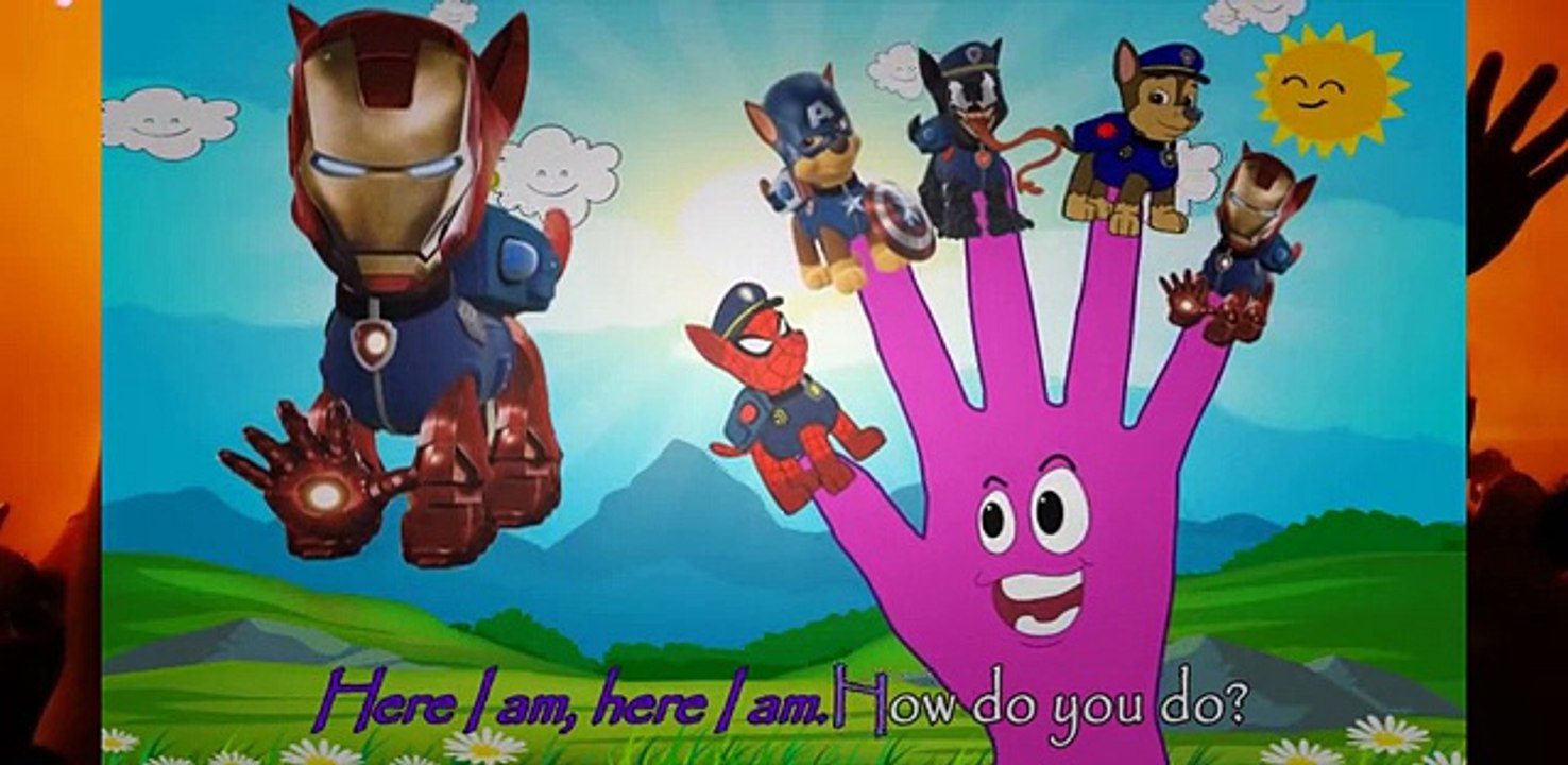 #Peppa Pig PAW Patrol Iron Man English Character Episodes New Finger Family #Nursery Rhymes Lyrics