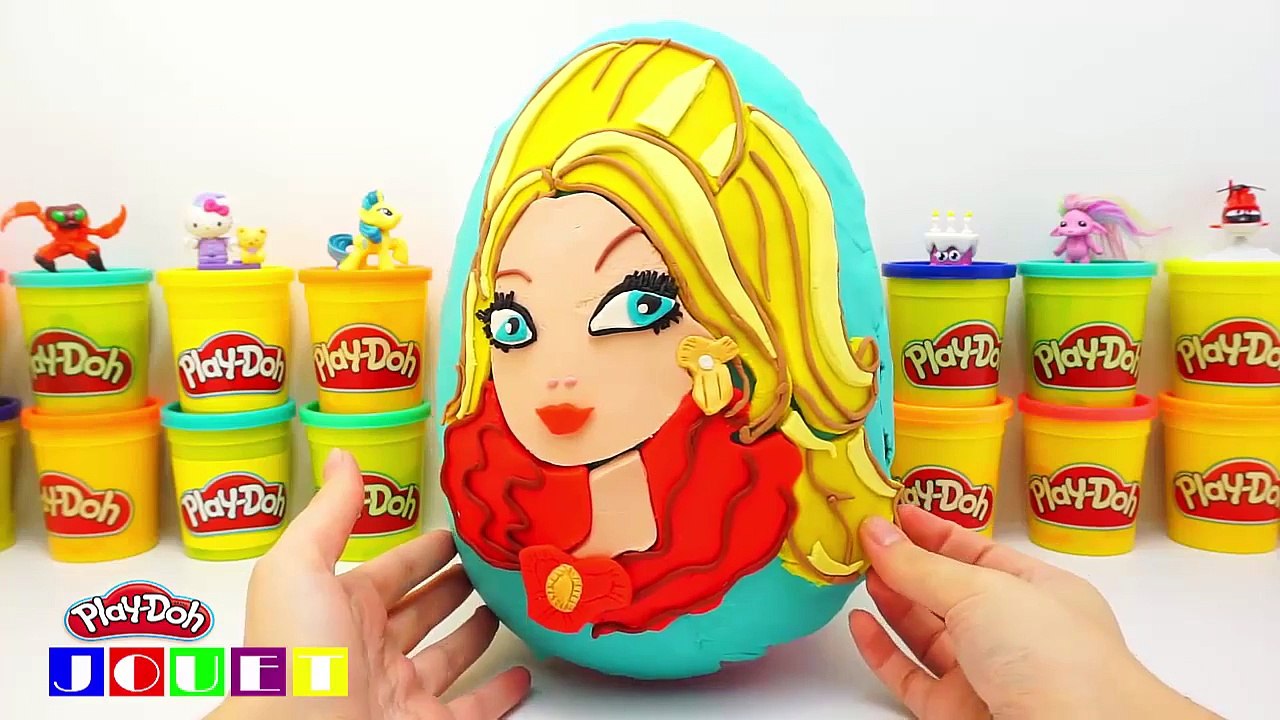 Jouets - Oeuf Surprise Géant Ever After Play-Doh 2016 , Minions congelés zelfs