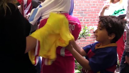 Inauguración de la exposición "Héroes del Deporte"