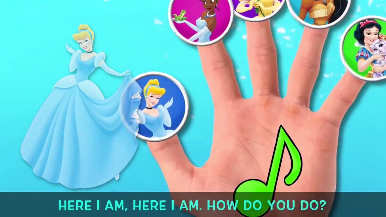 Super Man | Disney Princess Magic Finger Family Song!ABC Song Bus Song