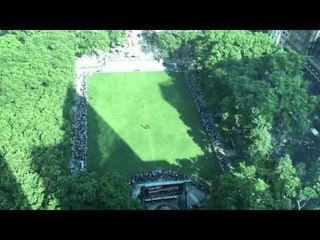 This View of the Bryant Summer Park Film Festival Is Amazing