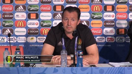 Groupe E - Wilmots répond à Hamrén