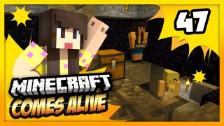 ESCAPING JAIL! - Minecraft Comes Alive 4 - EP 47 (Minecraft Roleplay)