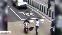 Cellphone-Stealing Moped Drivers Caught On Camera