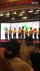 Shocking: Manager spanks employees for not "exceeding themselves"