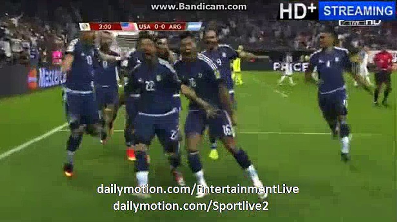 0-1 Ezequiel Lavezzi Goal - USA 0-1 Argentina