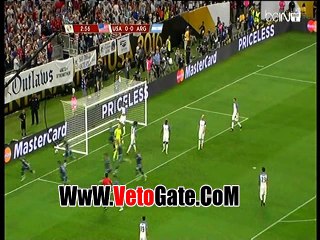 ."لافيتزي"يتقدم بالهدف الاول لـ الارجنتين فى امريكا