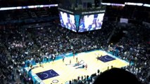 Charlotte Hornets vs. Milwaukee Bucks Opening Night 10-29-2014 Tipoff and 1st Shot