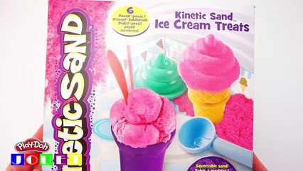 Pâte à Modeler en Français, Faire La Crème Glacée Avec Kinetic Sable