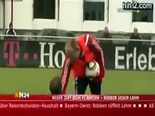 Arjen Robben's fight with Phillip Lahm