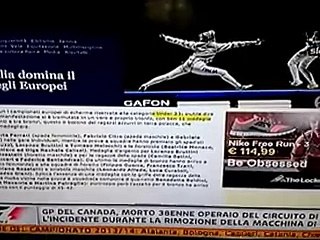 Olimpiazzurra su Sky Sport 24 - Scherma: Europei Under 23