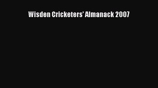 Read Wisden Cricketers' Almanack 2007 E-Book Free