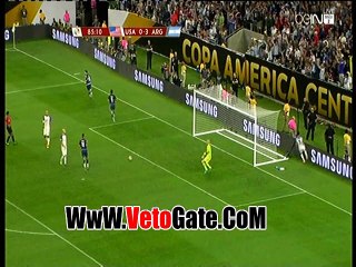 "هيجواين"يتقدم بالهدف الرابع لـ الارجنتين فى امريكا