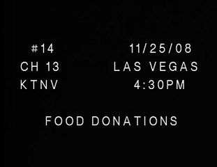 HELP Serves up Turkeys - KTNV Ch 13, Nov 25, 2008 4:30 pm