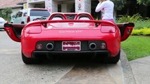 EPIC SOUND! | Porsche Carrera GT - Start Up & Loud Accelerations